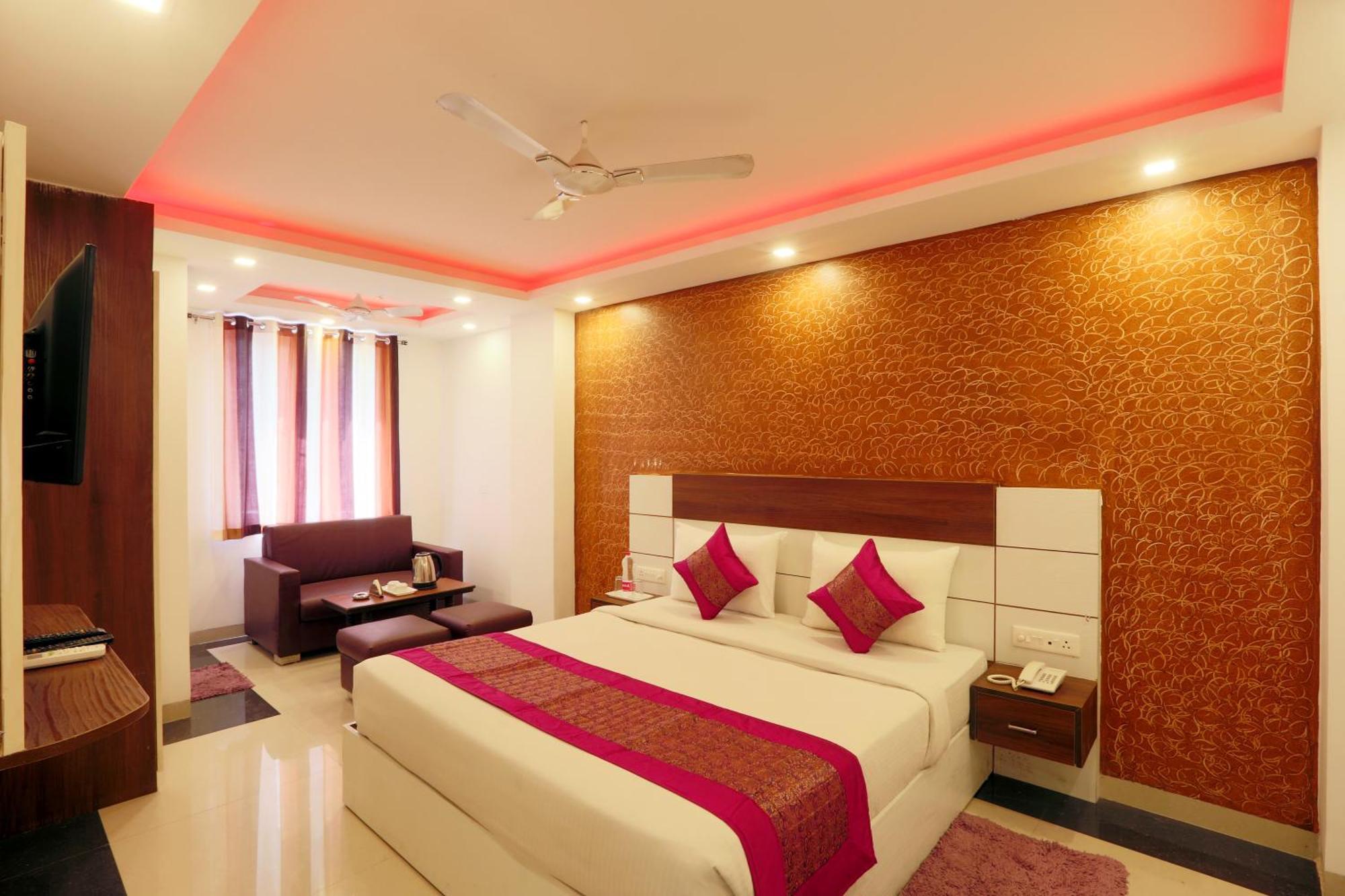 Airport Hotel Mayank Residency New Delhi Buitenkant foto