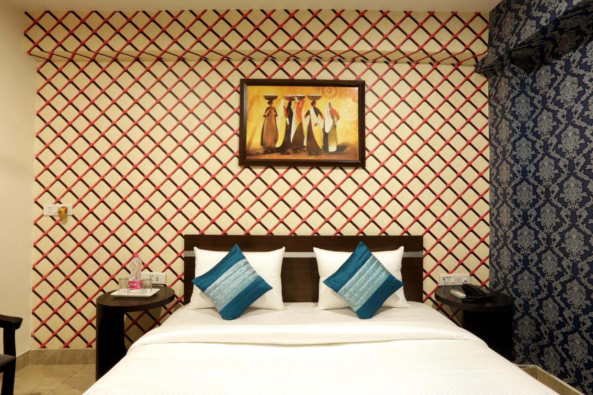 Airport Hotel Mayank Residency New Delhi Buitenkant foto