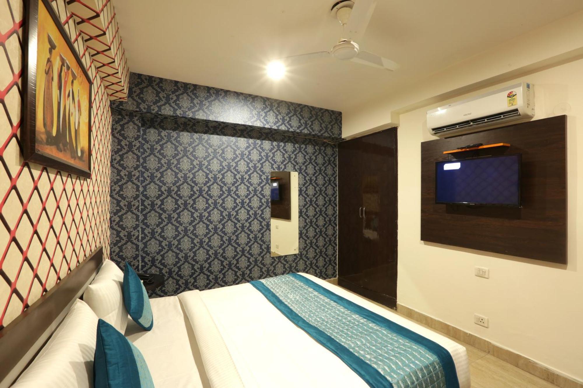 Airport Hotel Mayank Residency New Delhi Buitenkant foto